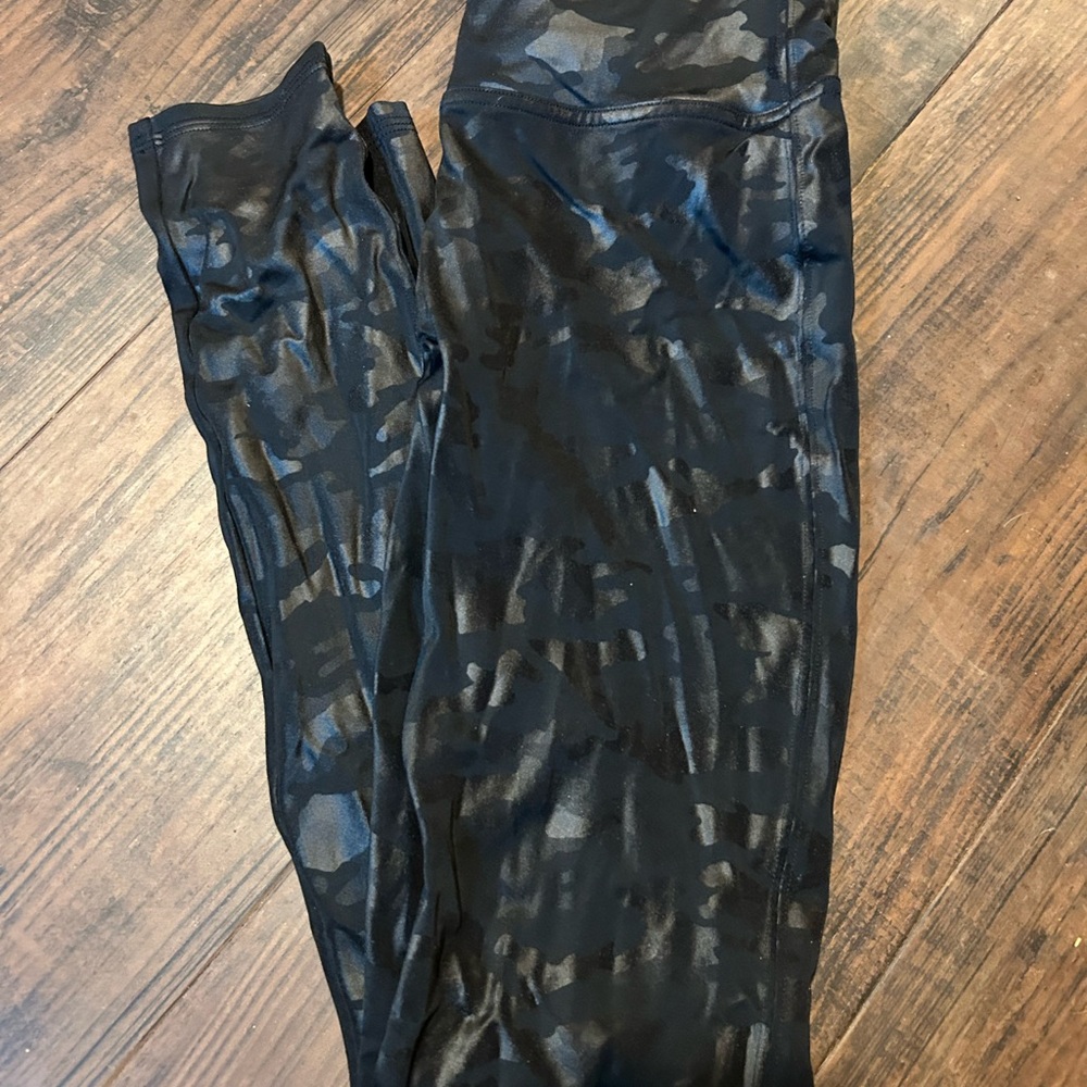 SPANX Black camo Leggings